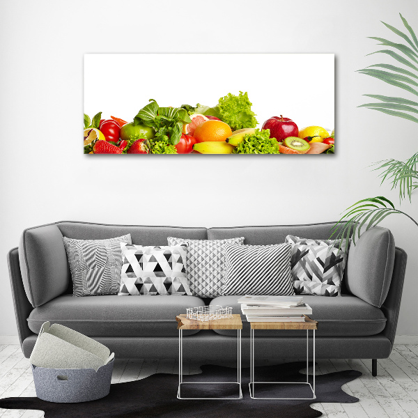 Canvas wall art Fruits and vegetables