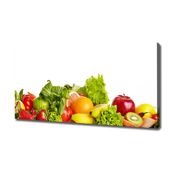 Canvas wall art Fruits and vegetables