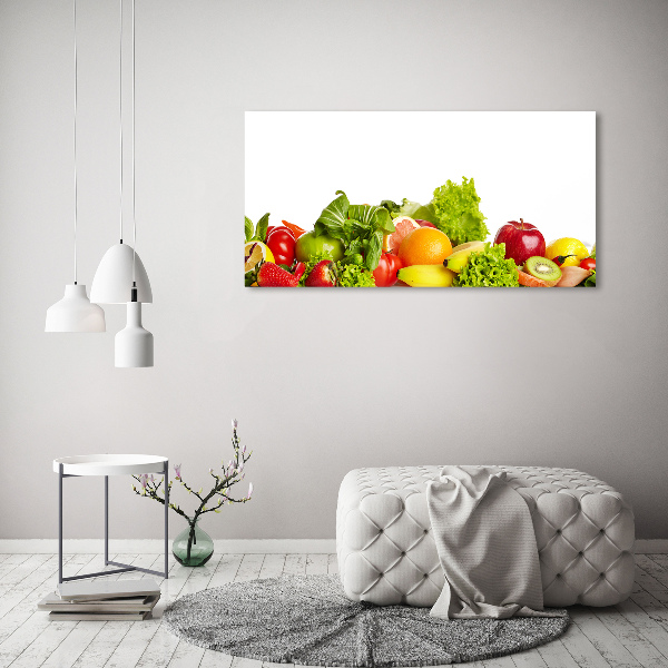 Canvas wall art Fruits and vegetables