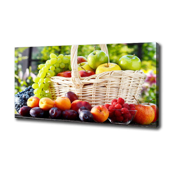 Canvas wall art Fruit basket