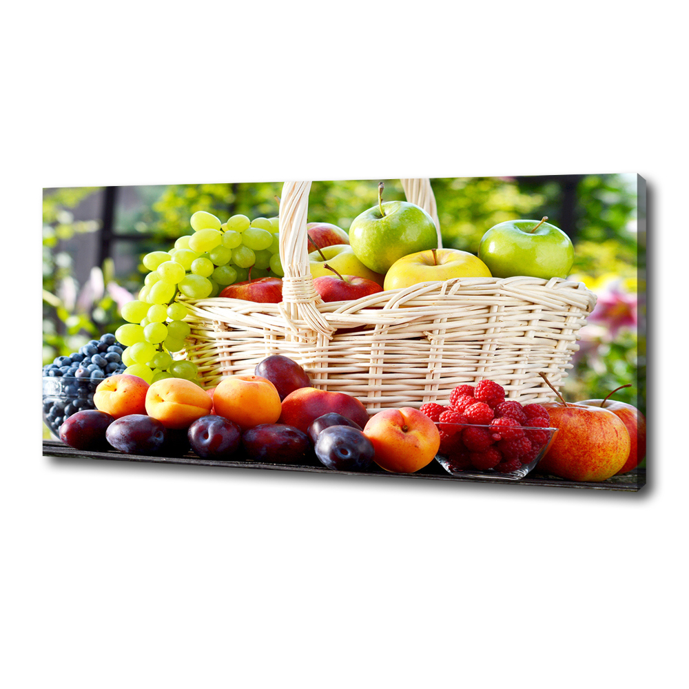 Canvas wall art Fruit basket