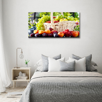 Canvas wall art Fruit basket