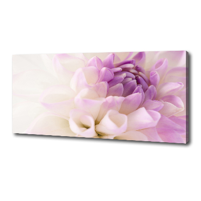 Canvas wall art White Dalia