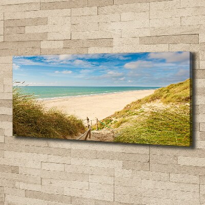 Canvas wall art Coastal dunes