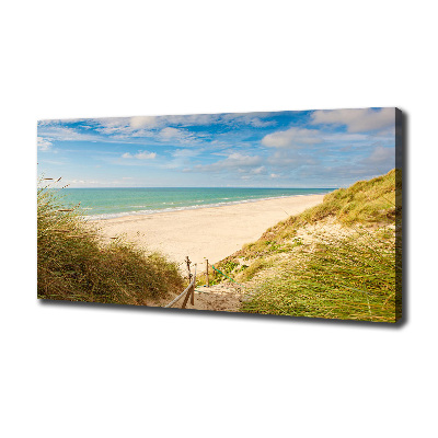 Canvas wall art Coastal dunes