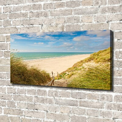 Canvas wall art Coastal dunes