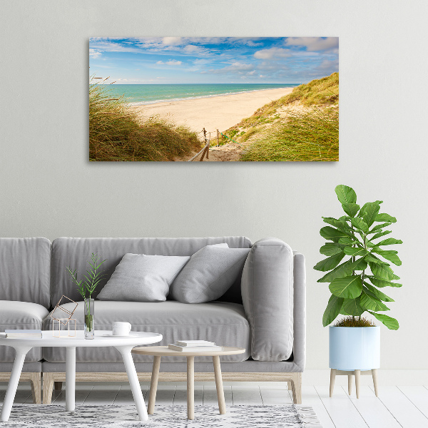 Canvas wall art Coastal dunes