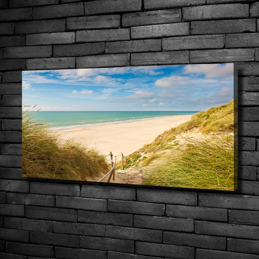 Canvas wall art Coastal dunes