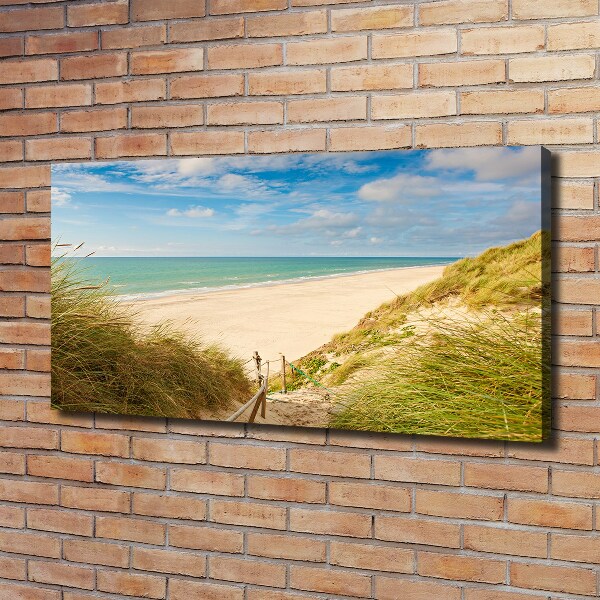 Canvas wall art Coastal dunes