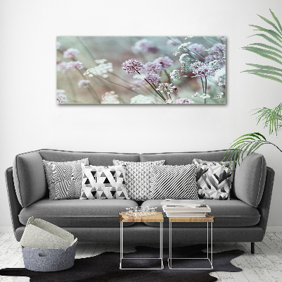 Canvas wall art Wild flowers