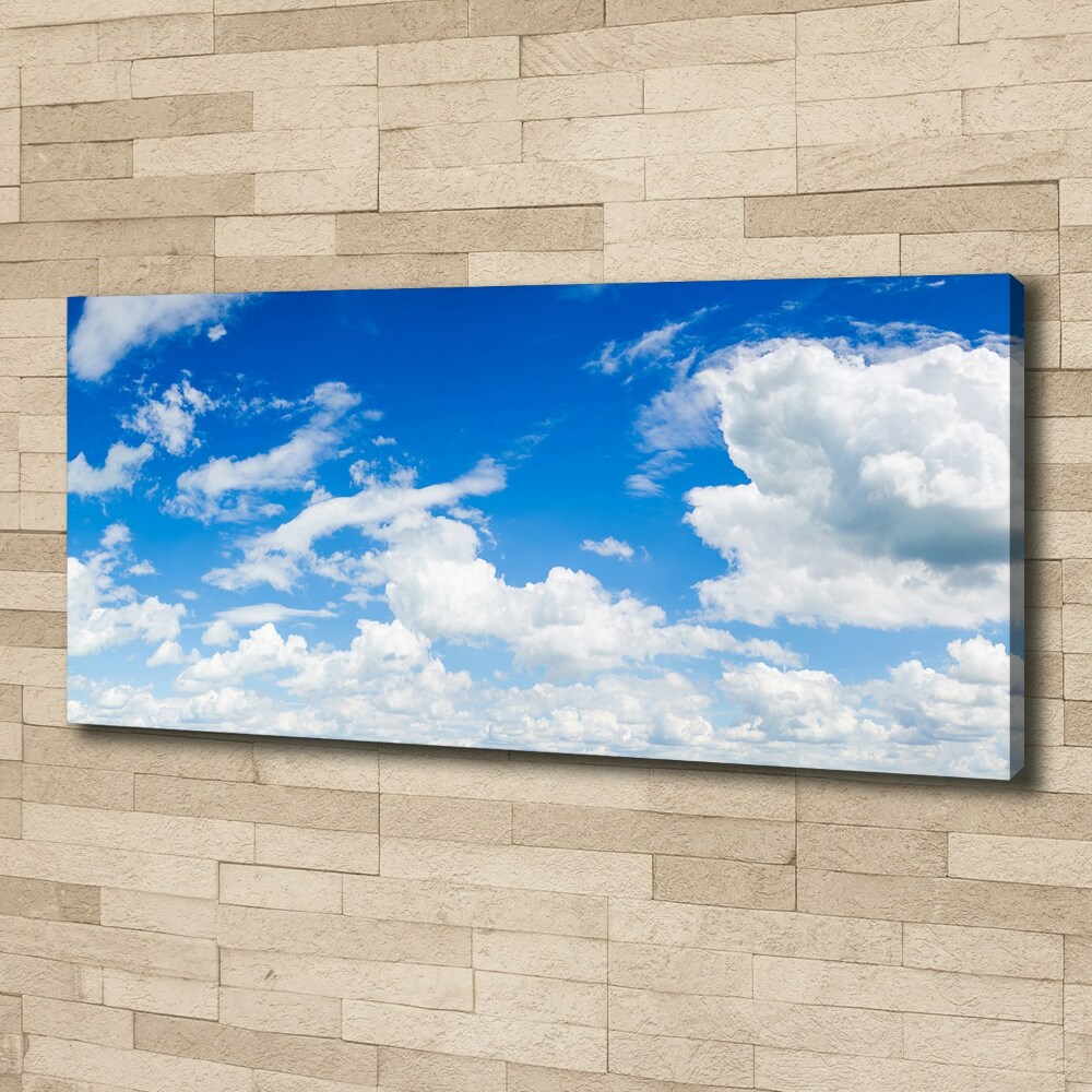 Canvas wall art Clouds in the sky