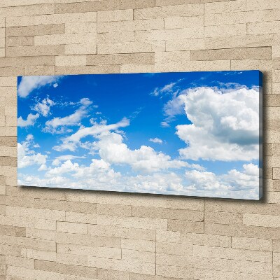 Canvas wall art Clouds in the sky