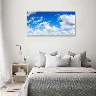 Canvas wall art Clouds in the sky