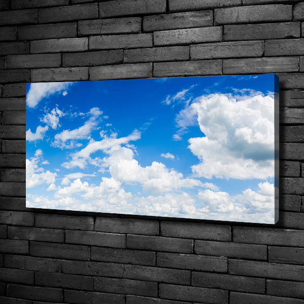 Canvas wall art Clouds in the sky