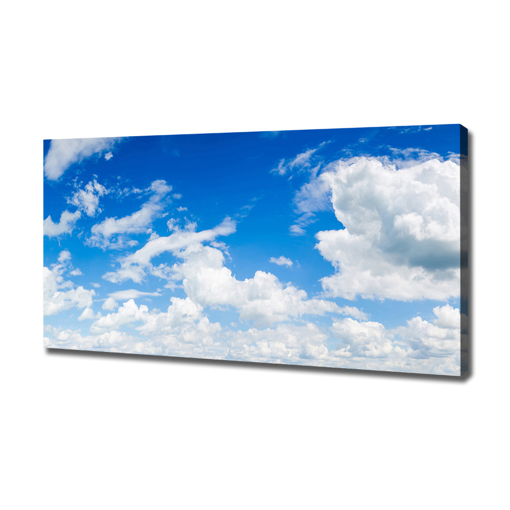 Canvas wall art Clouds in the sky