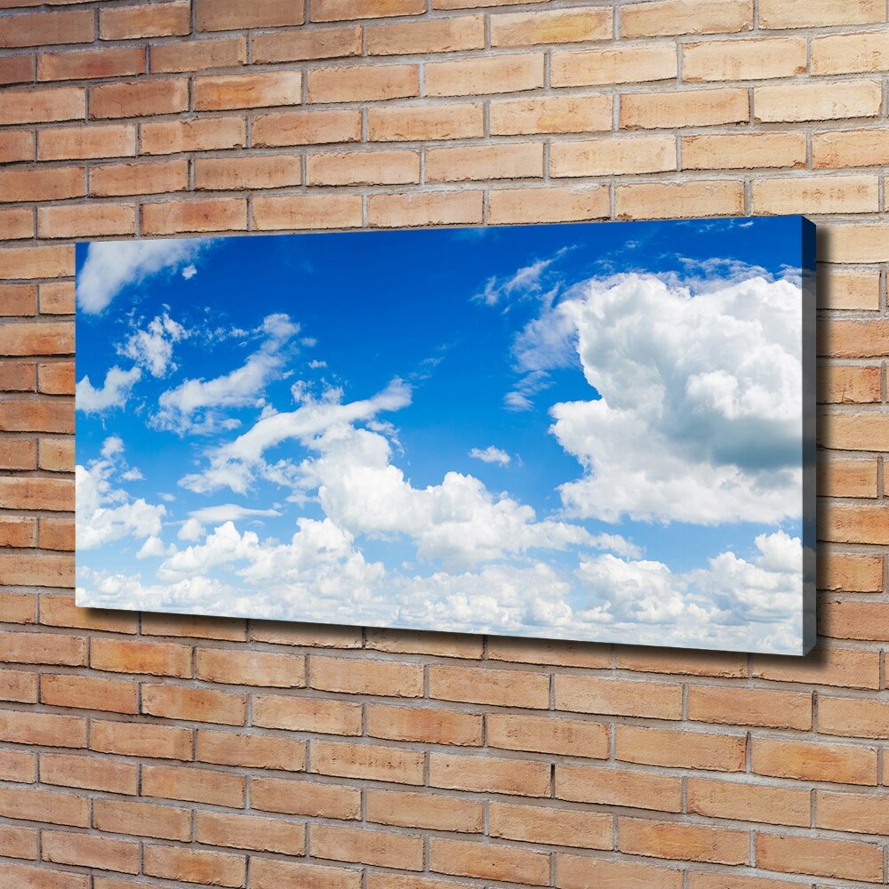 Canvas wall art Clouds in the sky