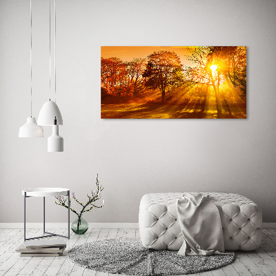 Canvas wall art Sunset