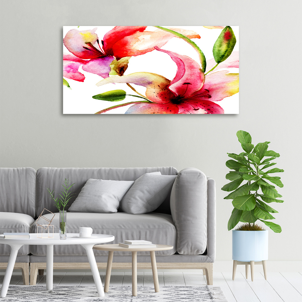 Canvas wall art Lily