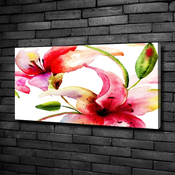 Canvas wall art Lily