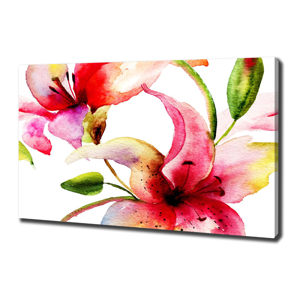 Canvas wall art Lily