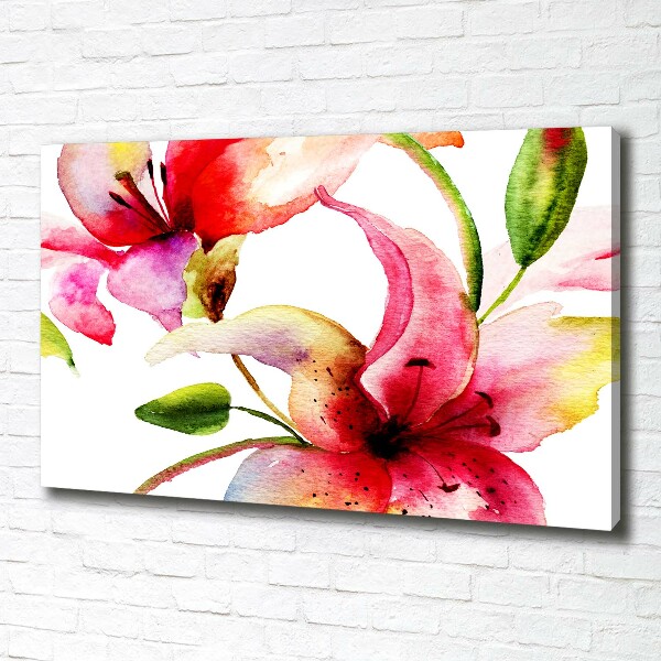 Canvas wall art Lily