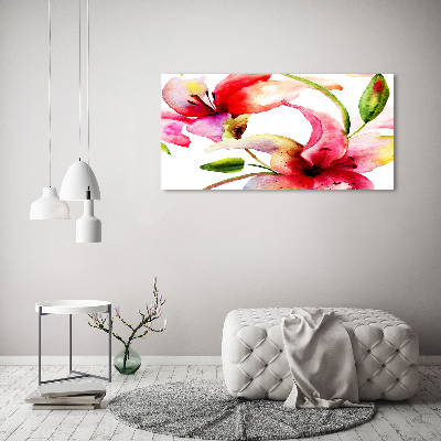 Canvas wall art Lily