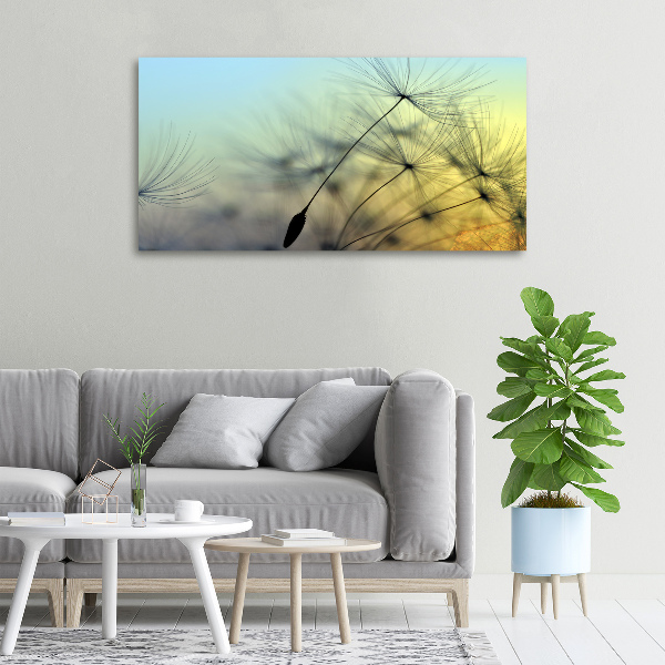 Canvas wall art Dandelion seeds