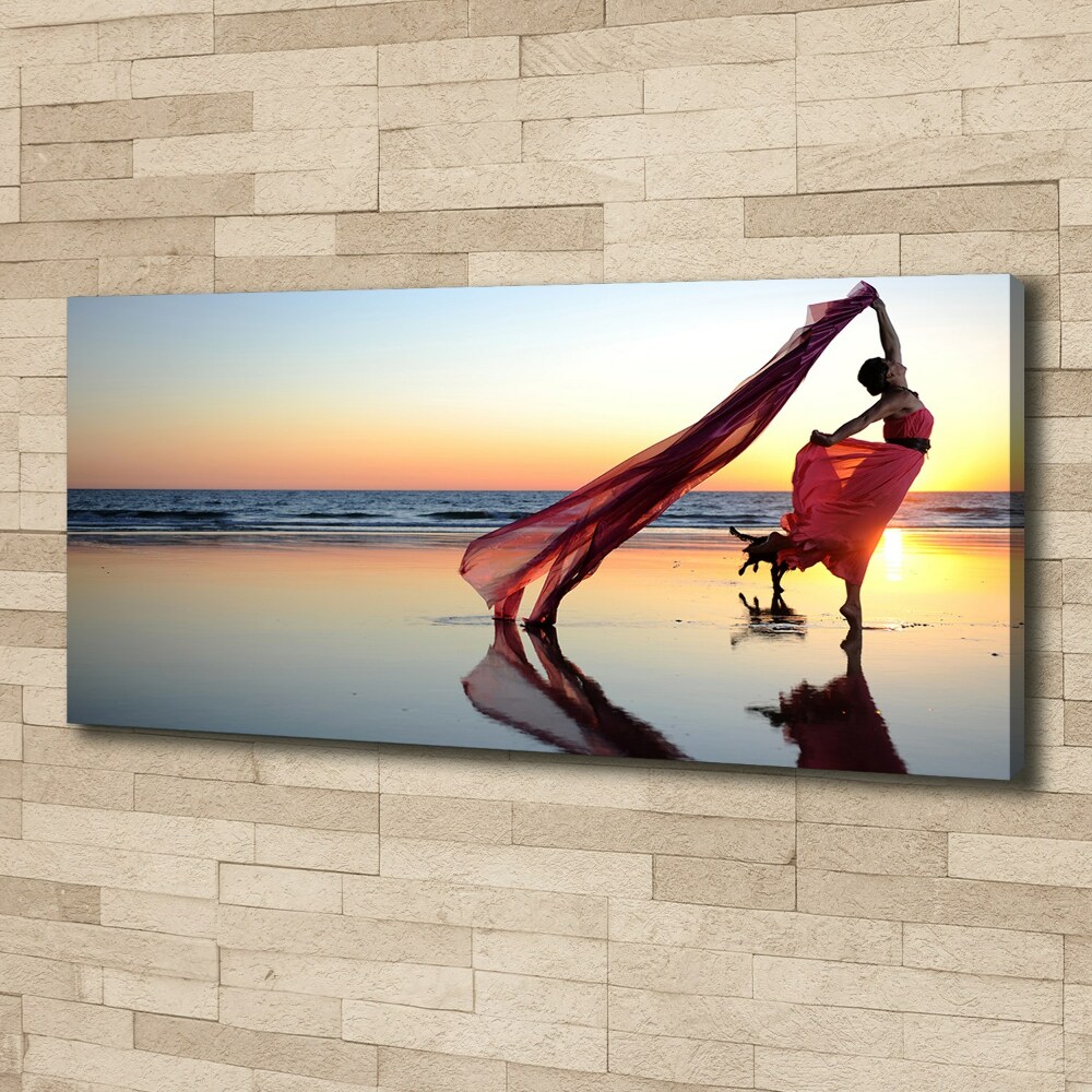 Canvas wall art Dancing woman