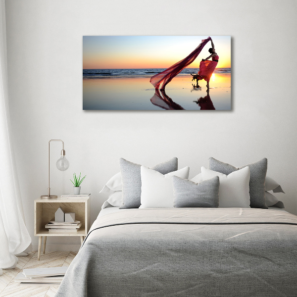 Canvas wall art Dancing woman