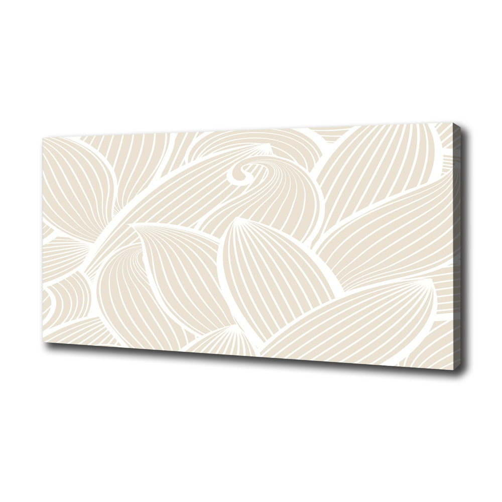 Canvas wall art Pattern leaves