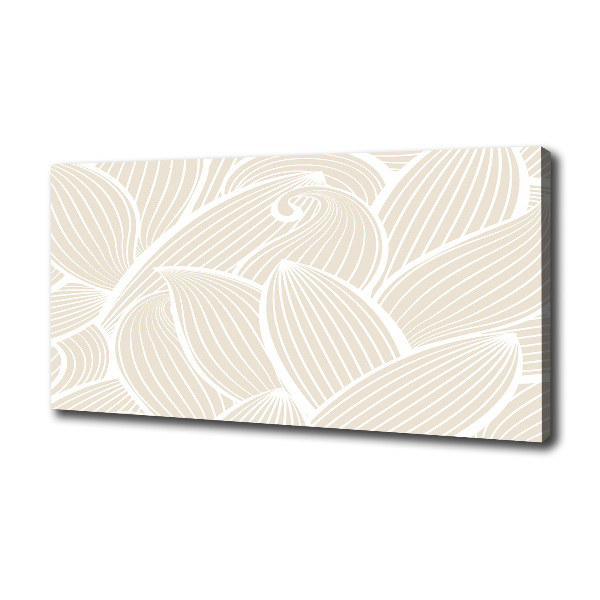 Canvas wall art Pattern leaves