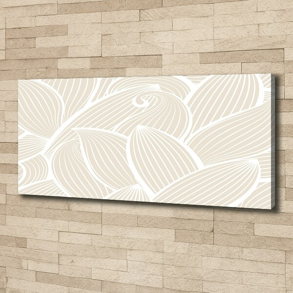 Canvas wall art Pattern leaves