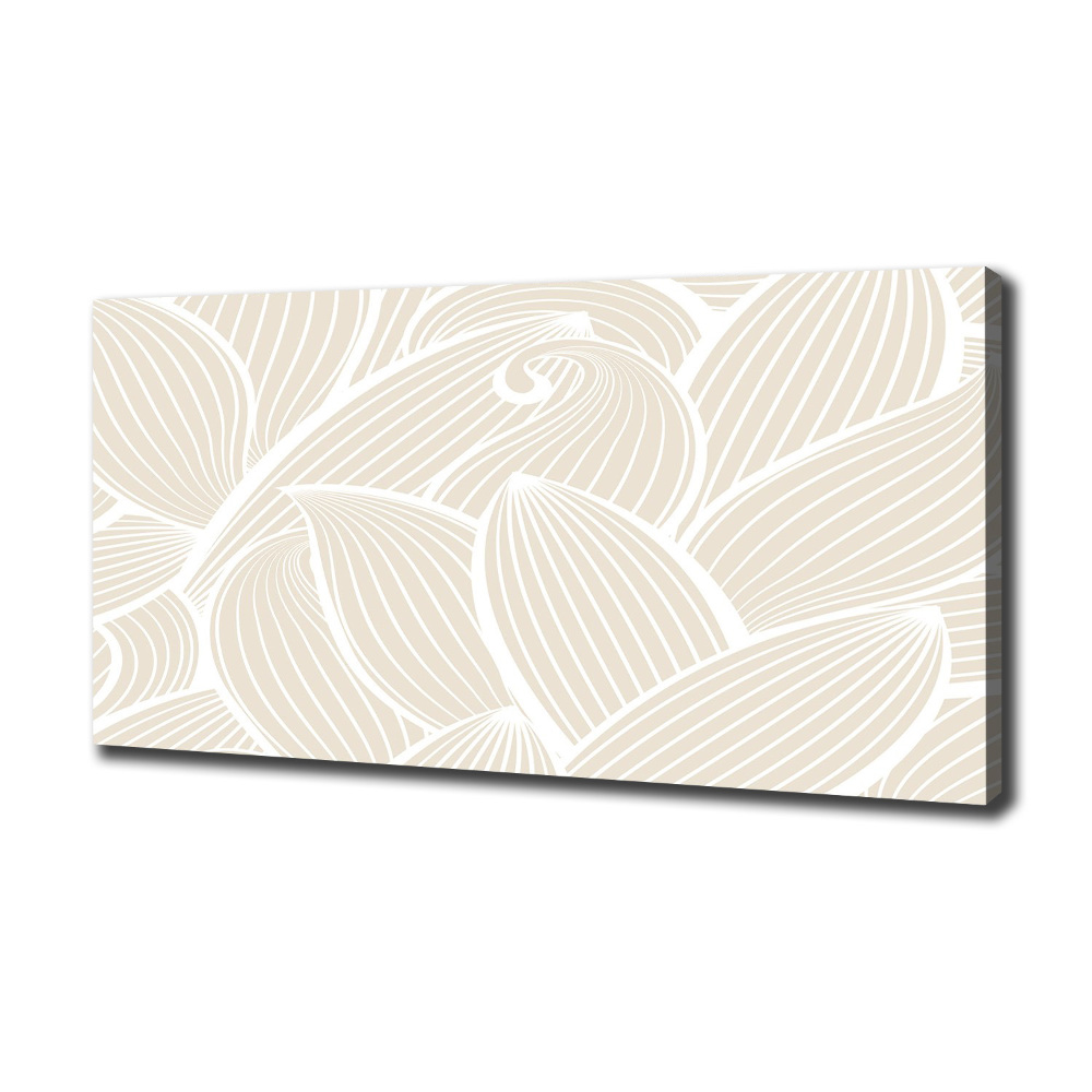 Canvas wall art Pattern leaves