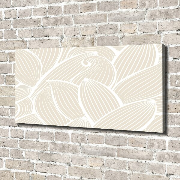 Canvas wall art Pattern leaves