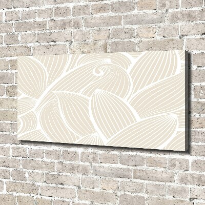 Canvas wall art Pattern leaves