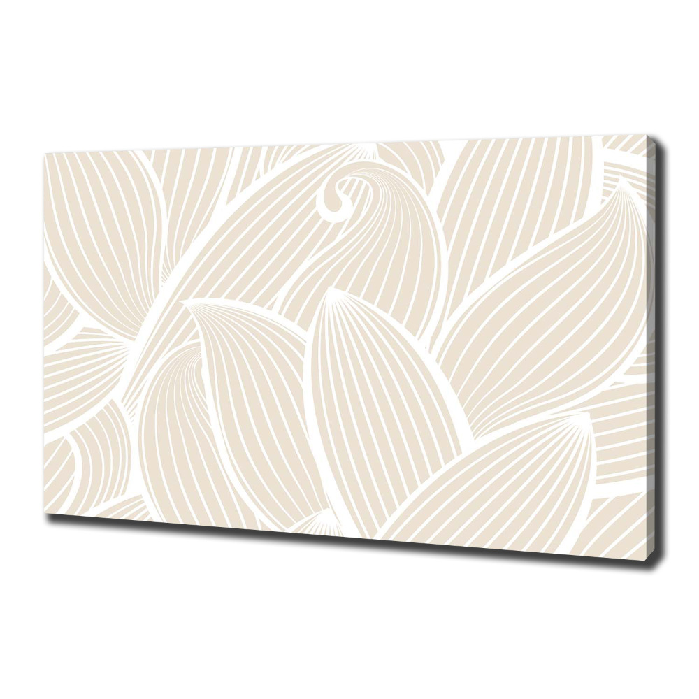 Canvas wall art Pattern leaves