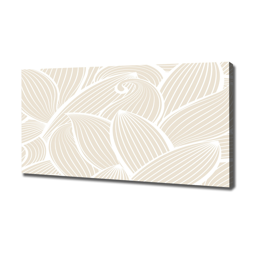 Canvas wall art Pattern leaves