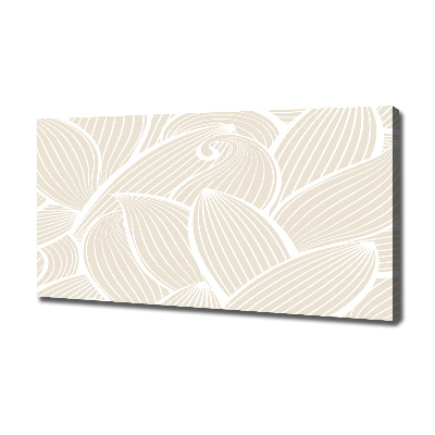 Canvas wall art Pattern leaves