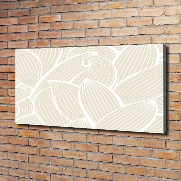 Canvas wall art Pattern leaves