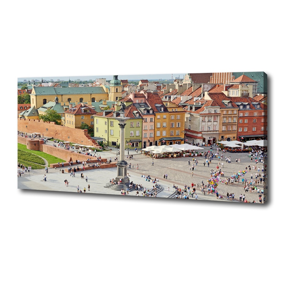 Canvas wall art Warsaw Poland