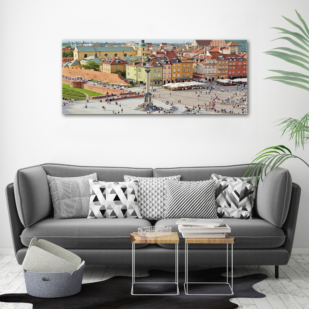 Canvas wall art Warsaw Poland