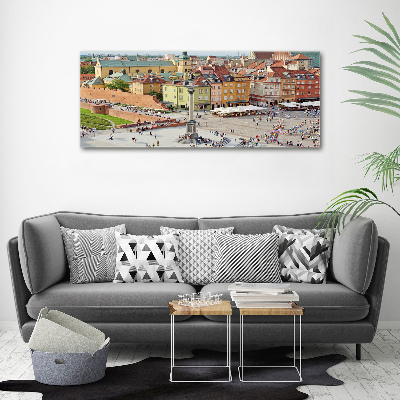 Canvas wall art Warsaw Poland