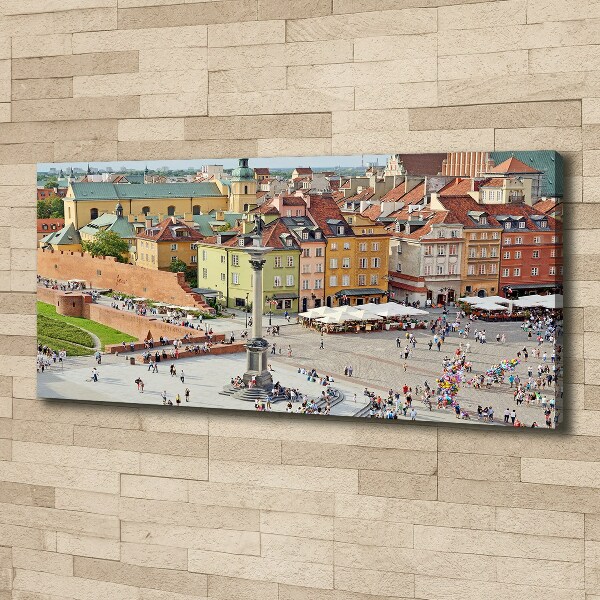 Canvas wall art Warsaw Poland