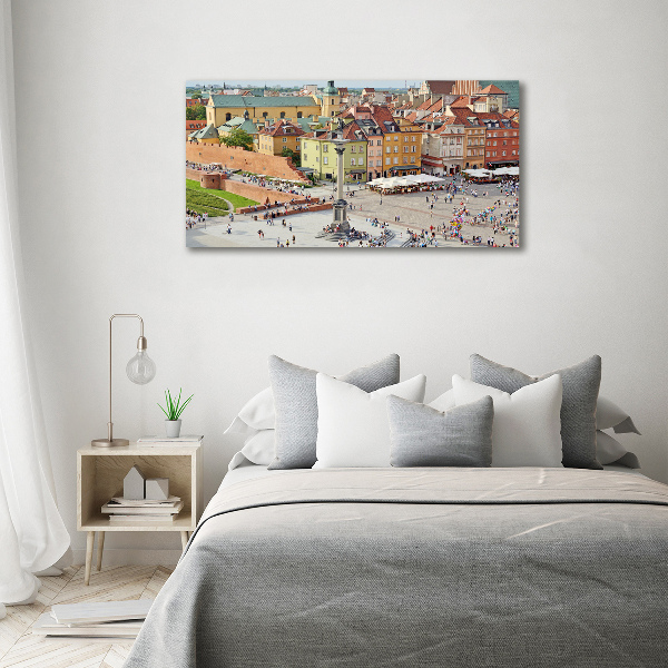 Canvas wall art Warsaw Poland