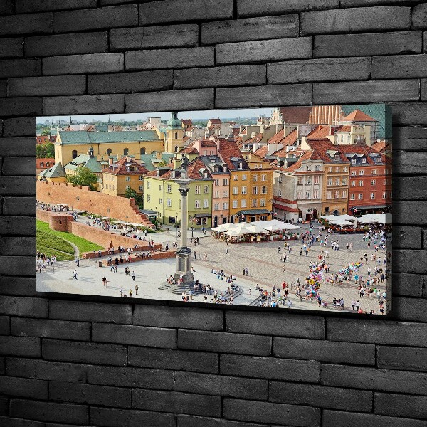 Canvas wall art Warsaw Poland