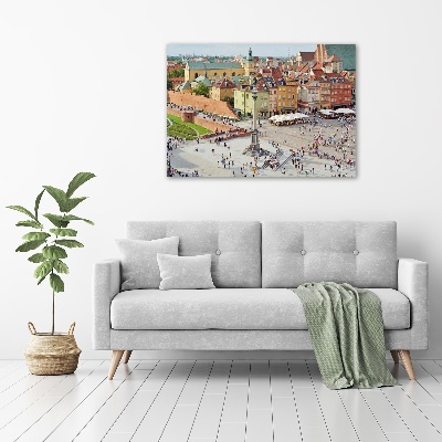 Canvas wall art Warsaw Poland