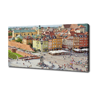 Canvas wall art Warsaw Poland