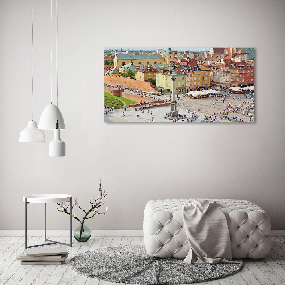 Canvas wall art Warsaw Poland