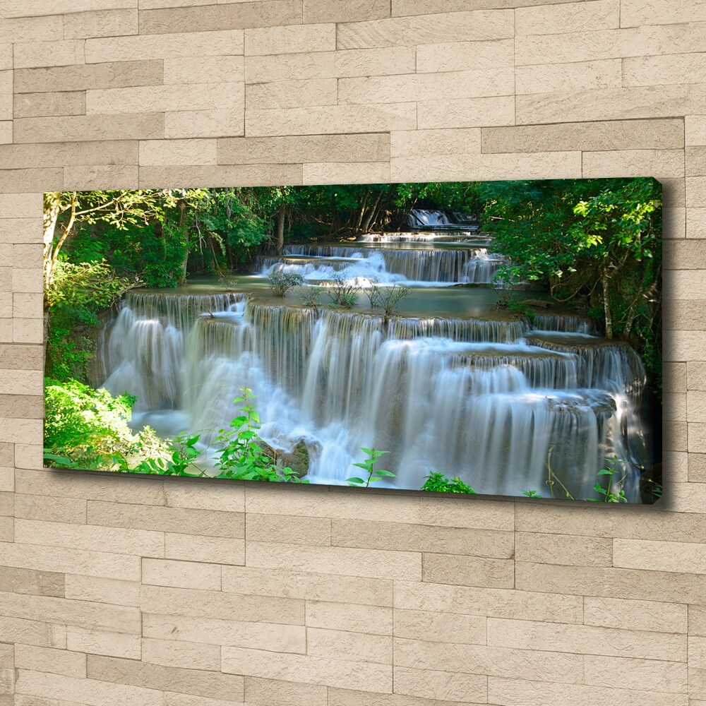 Canvas wall art Waterfall