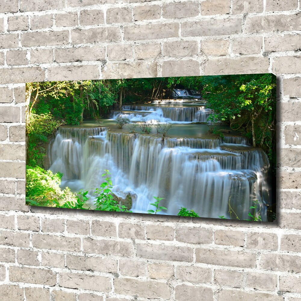 Canvas wall art Waterfall